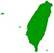 Taiwan island - all green