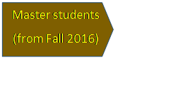 Arrow: Pentagon: Master students
(from Fall 2016)
